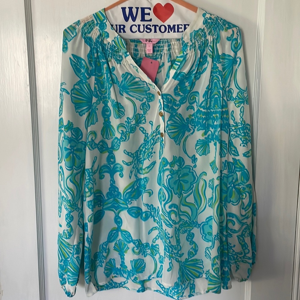NWT Lilly Pulitzer Elsa Top